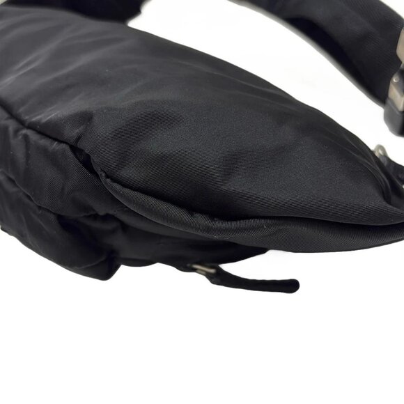 Auth PRADA - Black Nylon Bum Bag - Picture 4 of 8